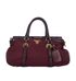 Prada 2way Handheld, &pound;350, Handbags, Brown/Purple/Red, Nylon (Polymer), Front view